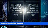 READ BOOK  Managing and Leasing Commercial Properties: Practice, Strategies, and Forms FULL ONLINE