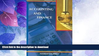 READ BOOK  Accounting and Finance (University Casebook Series) FULL ONLINE