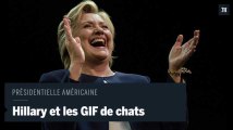 Clinton : Trump lui donne envie de « regarder des GIF de chats »