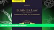 FAVORITE BOOK  Cengage Advantage Books: Business Law: Text   Cases - Commercial Law for