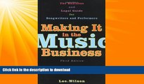 READ  Making It in the Music Business: The Business and Legal Guide for Songwriters and