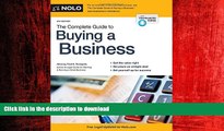 FAVORIT BOOK Complete Guide to Buying a Business, The READ EBOOK