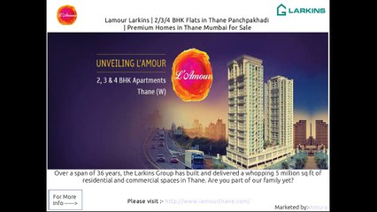 Télécharger la video: L'Amour Larkins - Luxurious Apartments/Flats in Thane Mumbai for Sale