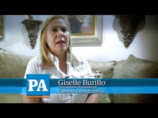 Entrevista a Giselle Burillo, Precandidato por Cambio Democrático.
