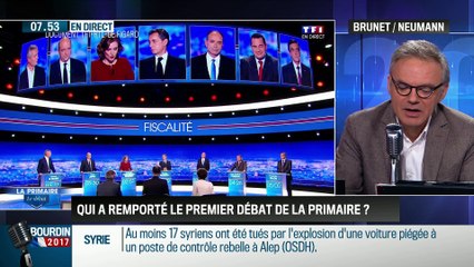 Brunet & Neumann : Qui est le vainqueur du premier débat de la primaire de la droite ? - 14/10