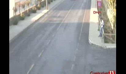 Marmaris'te trafik kazaları MOBESE kameralarında