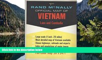 Big Deals  Rand mcNally Official Map of Vietnam Laos   Cambodia  Best Seller Books Most Wanted