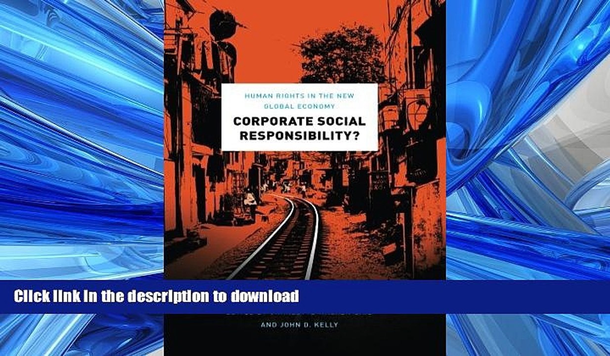 READ THE NEW BOOK Corporate Social Responsibility?: Human Rights in the New Global Economy READ