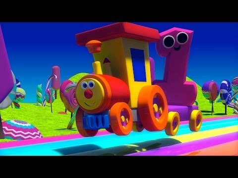 Nursery Rhymes By Kids Baby Club - Ben The Train - Ben And The Numbers In Candy Land