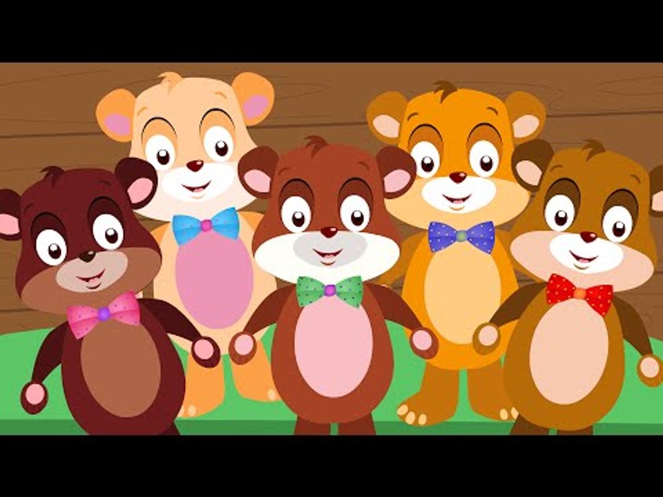 Five Little Teddy Bears