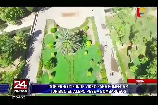 Siria: promocionan turismo pese a bombardeos en Alepo