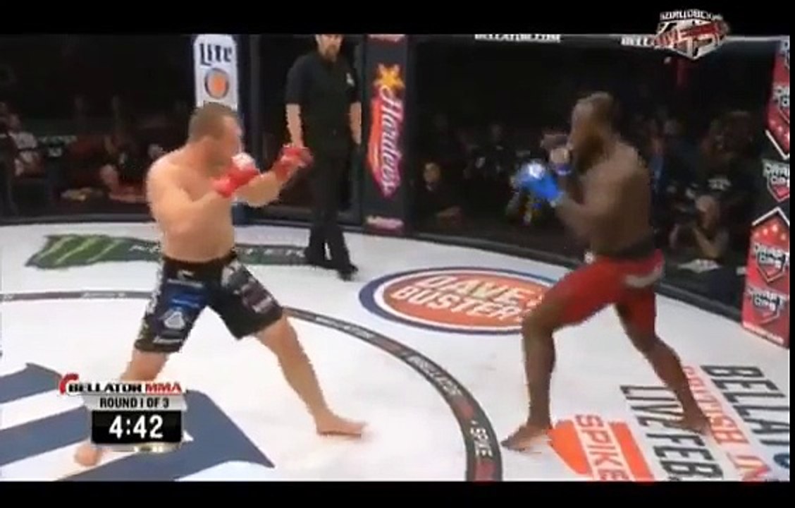 Shlemenko vs Manhoef BACKFIST KO!!!