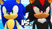 SONIC VS SHADOW - SONIC THE HEDGEHOG VS SHADOW (SONIC BOOM)