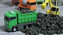 đồ chơi ô tô hoạt hình xe cần cẩu  Tayo The Little Bus Truck Toys 타요 트럭 장난감