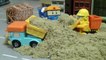 đồ chơi ô tô hoạt hình xe máy xúc cát Robocar  Poli Sand Excavators Toys 로보카폴리 굴삭기 모래 장난감