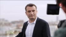 Florian Philippot face à Envoyé spécial