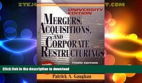 READ BOOK  Mergers, Acquisitions, and Corporate Restructurings (Wiley Mergers and Acquisitions