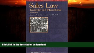 READ  Sales Law: Domestic and International (University Casebook)  BOOK ONLINE