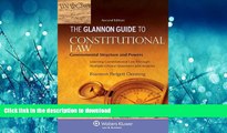 READ THE NEW BOOK The Glannon Guide to Constitutional Law: Governmental Structure and Powers,