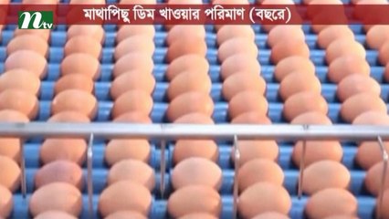 Research says Bangladeshis eat eggs less than their minimum needs.