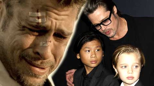 Brad Pitt In Tears During REUNION With Kids After Divorce With Angelina Jolie | Brangelina DIVORCE