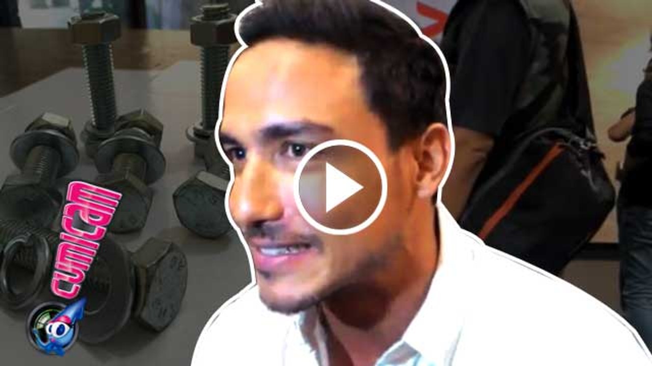 OMG, Setengah Muka Hamish Daud Pakai Besi dan Baut - Cumicam 14 Oktober 2016