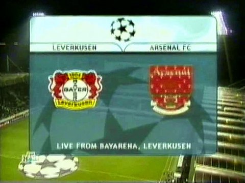Bayer Leverkusen v. Arsenal 19.02.2002 Champions League 2001/2002