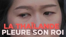 Des millions de Thaïlandais en noir pour pleurer leur roi