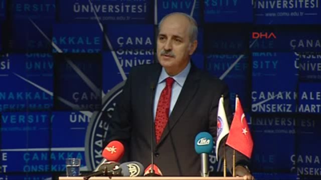Çanakkale3-Kurtulmuş, 2016-2017 Akademik Yılı Açılış Töreninde Konuştu