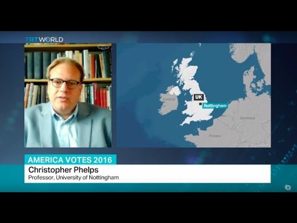America Votes 2016: Interview with Professor Christopher Phelps on Trump sexual assault accusations
