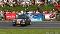 Porsche 993 BURNOUT FAIL & Funny Spectators HD GT Polonia 2012 (Daj Mu WIATRZYCHOO!) HIT