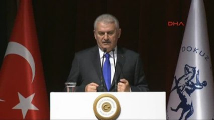 Izmir Başbakan Yıldırım 9 Eylül Üniversitesi'nin Açılış Töreninde Konuştu-5