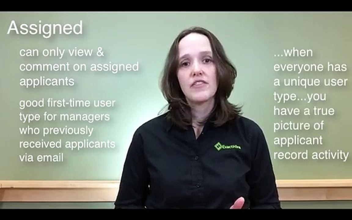 Applicant Tracking System User Access Levels