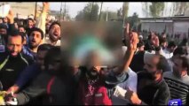 Exclusive video, Indian forces torture Kashmiris for taking out Muharram processions