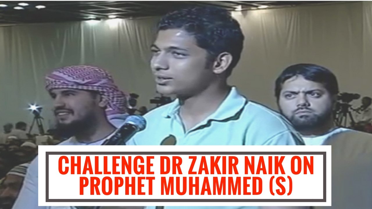 Christian Brother Challenged Dr Zakir Naik On Prophet Muhammed (S) In Bible Indirectly