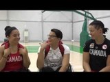 Team mates | Katie Harnock + Rosalie Lalonde + Cindy Oullet | Rio 2016 Paralympics