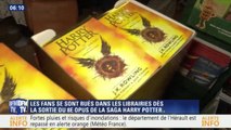 Ruée à minuit dans les librairies pour la sortie du dernier Harry Potter en français