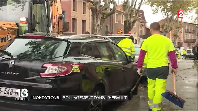 Inondations : peu de dégâts dans l'Hérault