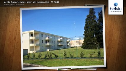Vente Appartement, Mont-de-marsan (40), 71 500€