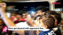 Bollywood Stars Hit Fans In Self Defence - Bollywood News