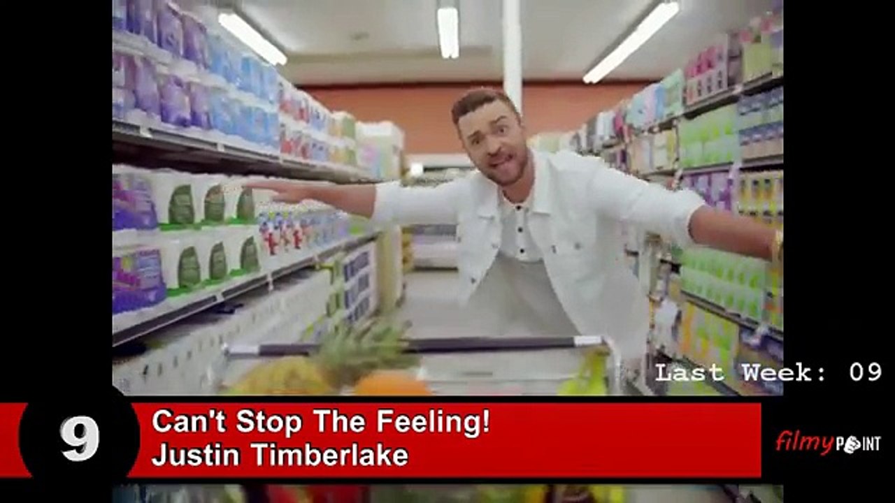 Top 10 ENGLISH Songs Of The Week - SEPTEMBER 3, 2016 (Music Video)