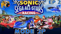 Let's play Sonic & SEGA All-Stars Racing avec MarioandOlimar - Mode 2P Épisode 2