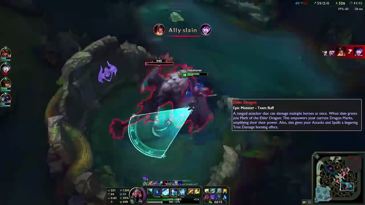 Khi Rồng 1000 Tuổi solo Baron Nashor, con nào win ---