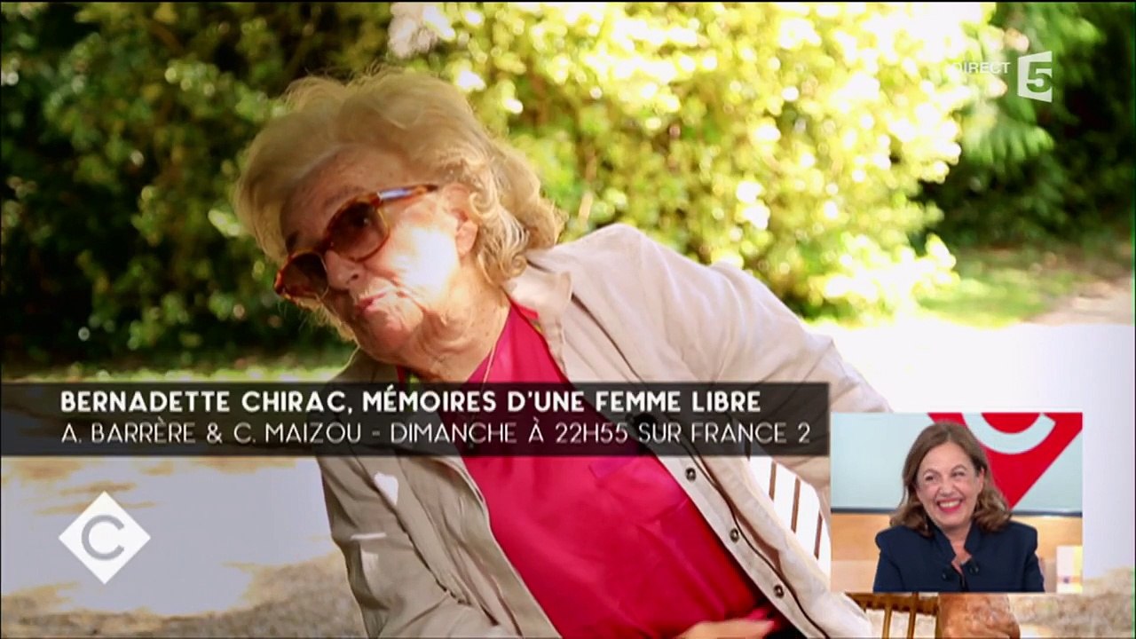 Bernadette Chirac se confie sur les infidélités de son mari