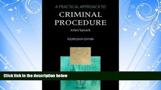 READ book  A Practical Approach to Criminal Procedure  FREE BOOOK ONLINE