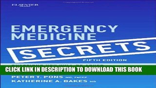 [PDF] Emergency Medicine Secrets, 5e Full Online