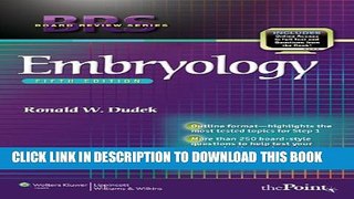[PDF] BRS Embryology (Board Review Series) Full Colection
