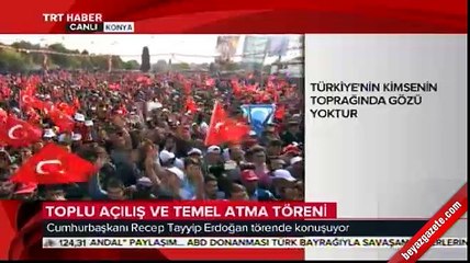 Cumhurbaşkanı Erdoğan'dan Musul açıklaması