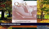 Books to Read  Sum and Substance Quick Review on Constitutional Law, 14th (Sum   Substance Quick