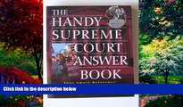 Books to Read  The Handy Supreme Court Answer Book  Full Ebooks Best Seller